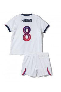 Paris Saint-Germain Fabian Ruiz #8 Babyklær Borte Fotballdrakt til barn 2026-27 Korte ermer (+ Korte bukser)